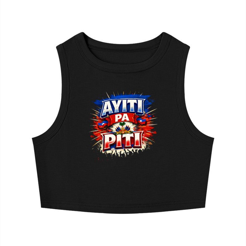 Ayiti Pa Piti Crop Tank (Women's)