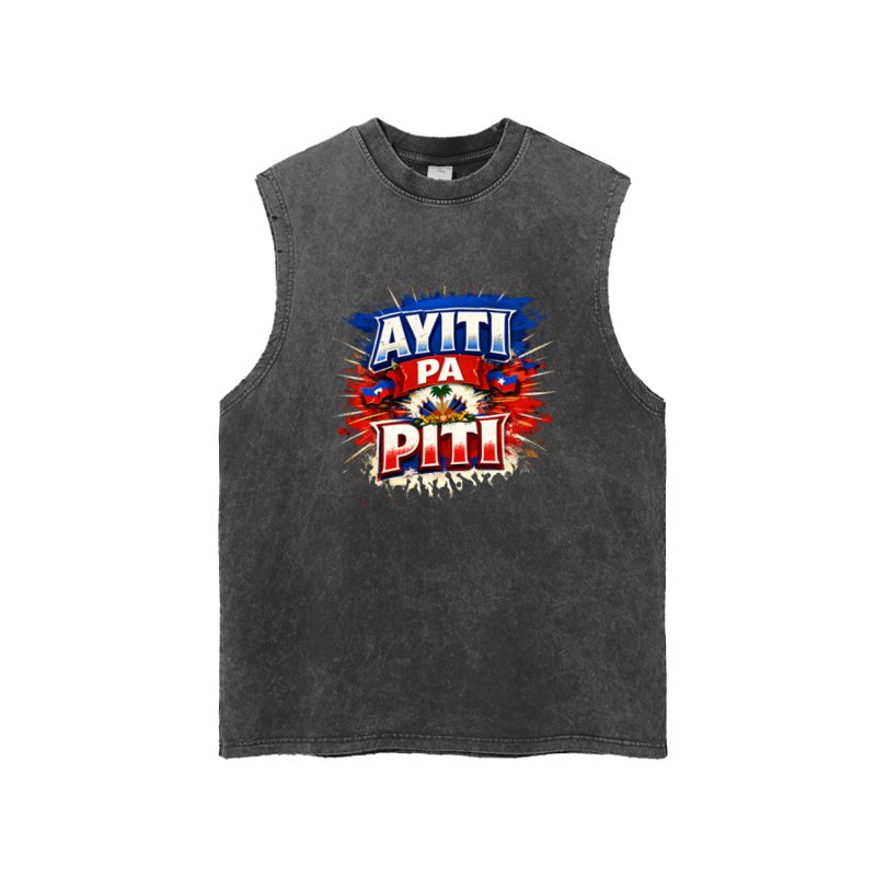Ayiti Pa Piti Washed Tank