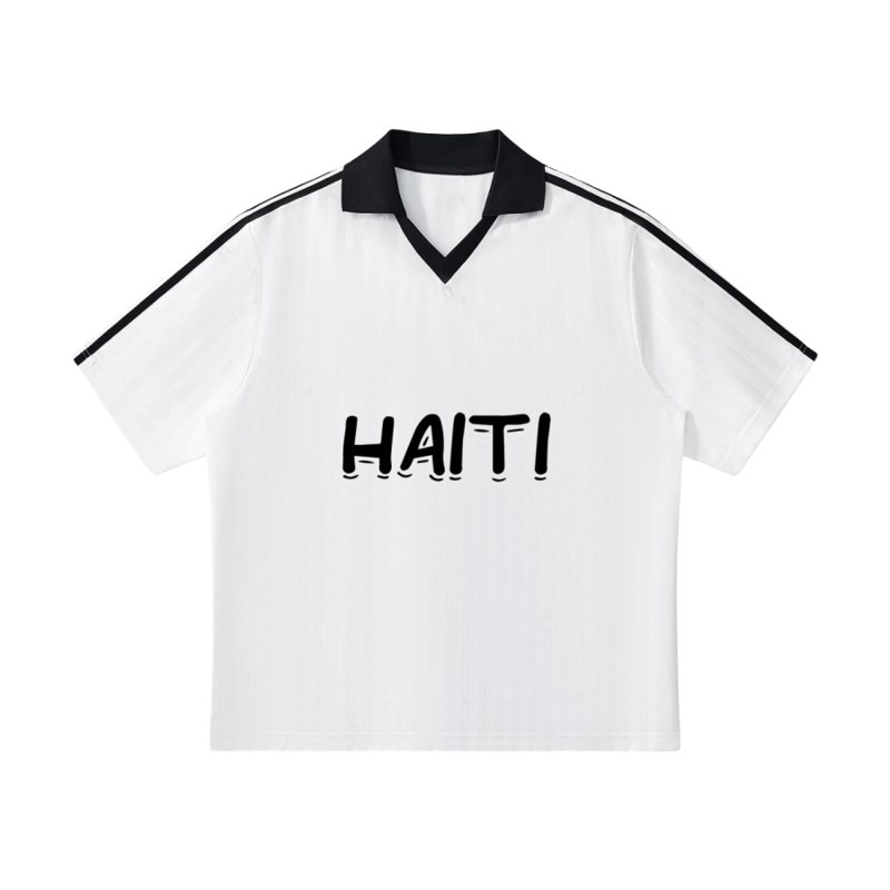 Haiti Retro Soccer Jersey